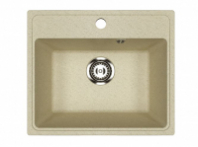 Мойка Модель GR 490-002 (слоновая кость) матовая SOFT-TOUCH 490*420*170 с сифоном GOTA ROCIO