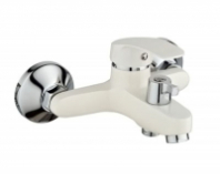 Смеситель д/ванны шар. с коротким изливом цвет белый Зима 3072127 АНТЕЙ 1/10