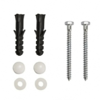 Крепеж д/унитаза белое колпачки(шуруп 6*70 шестигр.гол) (г.Тула)