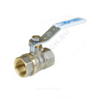 Кран шар руч. 1/2 г/г Лат. ник. Standart 1/35/140