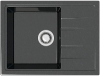 Мойка Модель 150/Q4 (черн.) матовая 575x470x215 с сифоном GOTA ROCIO