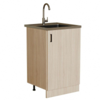 Тумба под мойку 500 венге светлый (дуб млечный)