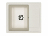 Мойка Модель GR 575-001 (бел) матовая SOFT-TOUCH 575*495*190 с сифоном GOTA ROCIO