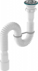 Гофросифон 1 1/2*40/50 Aquant F113 /625-1275мм/ удлиненный 1/55 (аналог G116)