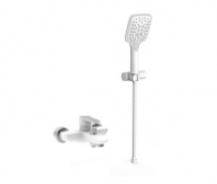 Смеситель д/ванны шар. с коротким изливом, литой 094763-1 Гармония белый GOTA ROCIO® 1/10