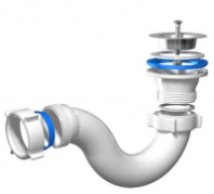 Сифон д/душ.поддона 1 1/2*40 Ани Пласт Е110 1/70