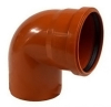 Отвод 160 угол 90 рыжий НК3116  Россия уп.20шт