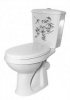 Унитаз-компакт Элисса Оптима Декор Эконом (г.Ст.Оскол)