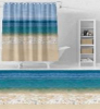 Шторка д/ванной 180*180см PV-134 пляж