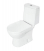 Унитаз-компакт "Next" белый с сиденьем п/п,с арматурой Стандарт 1 кат SANITA LUX
