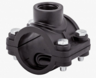 Седелка ПЭ с внут. труб. резьбой 50-1 4болтаРосТурПласт