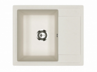 Мойка Модель GR 575-001 (бел) матовая SOFT-TOUCH 575*495*190 с сифоном GOTA ROCIO Мойка Модель GR 575-001 (бел) матовая SOFT-TOUCH 575*495*190 с сифоном GOTA ROCIO