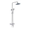 Душевая система 3-х функц. с термостатом со смесителем с коротким изливом (компл.с шлангом и душ. лейкой) G635382 GOTA ROCIO 1/4