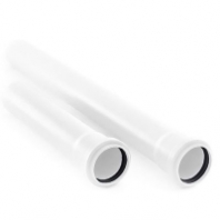 Труба для внутр.кан. 50*L-0,5м 1,8мм малошумная ELITE