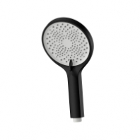 Лейка д/душа 3-реж. d125 ABS пластик черная (S1163B) GOLDEN FOX® блистер