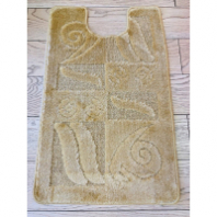 Коврик д/туалета 57*80см Zalel B с.коричневый