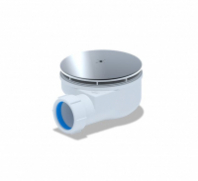 Сифон д/душ.поддона 1 1/2*90 h 53мм. хром  Ани Пласт Е350С 1/40