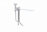 Смеситель д/биде с гигиенической лейкой (планка на унитаз) латунь G358711 d28 Биде белый GOTA ROCIO 1/10 Смеситель д/биде с гигиенической лейкой (планка на унитаз) латунь G358711 d28 Биде белый GOTA ROCIO 1/10