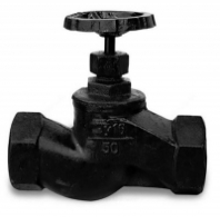 Вентиль чугун 15кч18п 1/2 г/г Ду15 Ру16 с маховиком