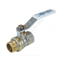 Кран шар руч. 1/2 г/ш Лат. ник. Standart 1/35/140 (1103-01)