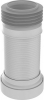 Слив д/унитаза 280/560 гибкий армированный Aquant Т928 1/18 (аналог K928)