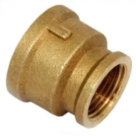 Муфта переходная 1/2*3/4 г/г Лат Lexline 15-20 1/10