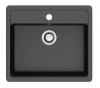 Мойка Модель 9 (черн.) матовая 570x505x200 с сифоном GOTA ROCIO