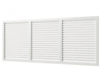 Решетка радиаторная вентиляционная 600*1500 белая В60150ПР ПВХ