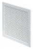 Решетка вентиляционная вытяжная с сеткой 170*170 1717TRU белая 