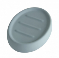 Мыльница керамика Soft голубая B4333A-4B_в