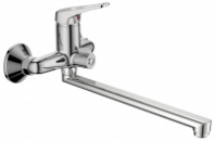 Смеситель д/ванны шар. с изливом L-30см. перекл.душа  G100710 d35 Enol латунь GOTA ROCIO® 1/10