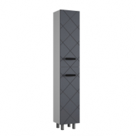 Пенал Куба 350 (2 двери) графит GOTA ROCIO