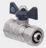 Кран шар д/трубы м/п баб. 3/4*20 г/ц AQUALINK (0875)