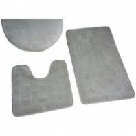Набор ковриков д/ванной 3 предмета Zalel 55*85 Grey