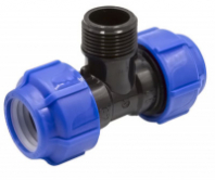 Тройник наруж.резьба 32*1*32 обж. Спектр 1/80