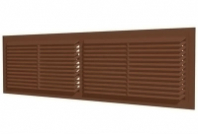 Решетка вентиляционная переточная 450*130 4513ВР дверная АБС коричневая 1/30 Решетка вентиляционная переточная 450*130 4513ВР дверная АБС коричневая 1/30