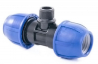 Тройник наруж.резьба 50*1 1/2 обж. РТП