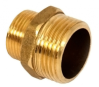 Ниппель переходной 1/2*3/8 ш/ш ЛАТ LEXLINE 15-10