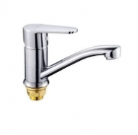 Смеситель д/кухни шар. с коротким изливом с гайкой G192210 d35 Утро GOTA ROCIO® 1/10 