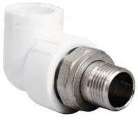 Уголок комб. разъем. штуцер д/радиатора 20*3/4 РосТурПласт 1/15/60