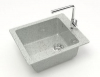 Мойка Линди Z8Q10 (светл.сер.) глянец 500х425х195 GOTA ROCIO