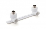 Комплект д/смесителя 25*1/2 наст. штуцер ППР RTP 1/18
