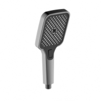 Лейка д/душа 3-реж. d110.5мм графит ABS пластик G910010 GOTA ROCIO® (10-010QH) европодвес Лейка д/душа 3-реж. d110.5мм графит ABS пластик G910010 GOTA ROCIO® (10-010QH) европодвес