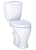 Унитаз-компакт Воротынский Комфорт белый,жесткое сиденье,2-х режимная арматура Уклад (г.Воротынск)