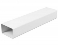 Воздуховод пластиковый прямоугольный 2,0 метра 60*120 В612ВП2 1/12