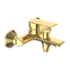 Смеситель Манчестер д/ванны короткий излив шар. 11813 латунь золотой GOLDEN FOX 1/10