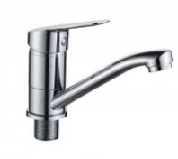 Смеситель д/кухни шар. с коротким изливом с гайкой G052210 d35 Уют GOTA ROCIO® 1/10 