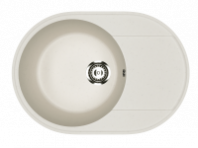 Мойка Модель GR 610-001 (бел) матовая SOFT-TOUCH 610*470*175 с сифоном GOTA ROCIO