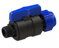 Кран шаров. для ПНД труб компрес. наруж.рез. 32*3/4 Спектр