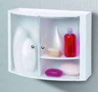 Шкаф-полка навесной (аптечка) пластик белый В-11 Прима-Нова 1/4 Шкаф-полка навесной (аптечка) пластик белый В-11 Прима-Нова 1/4